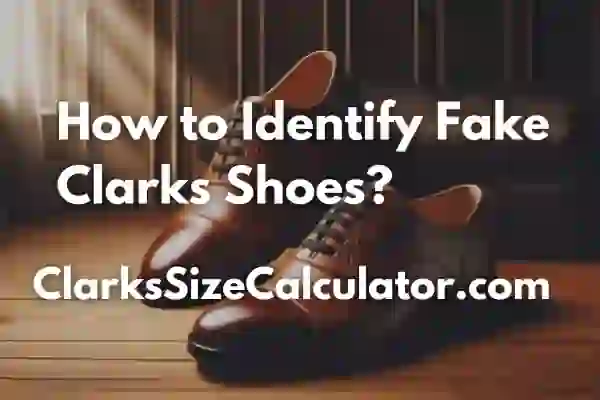 How to Identify Fake Clarks Shoes?