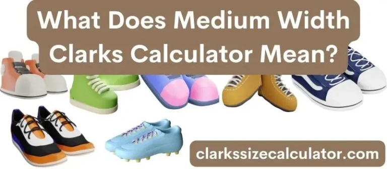 What Does Medium Width Clarks Calculator Mean?