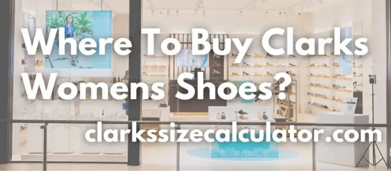 Where To Buy Clarks Womens Shoes?