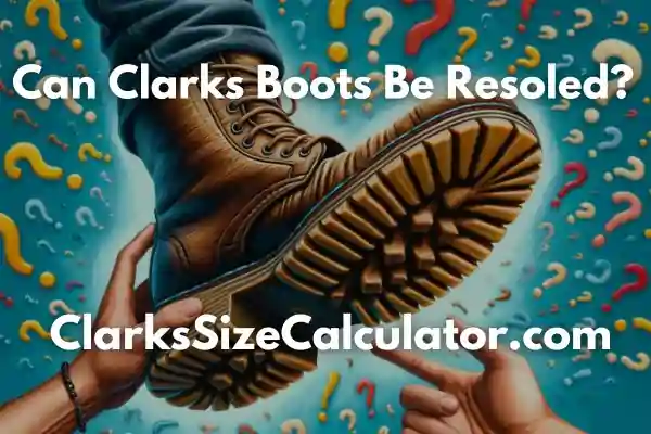 Can Clarks Boots Be Resoled